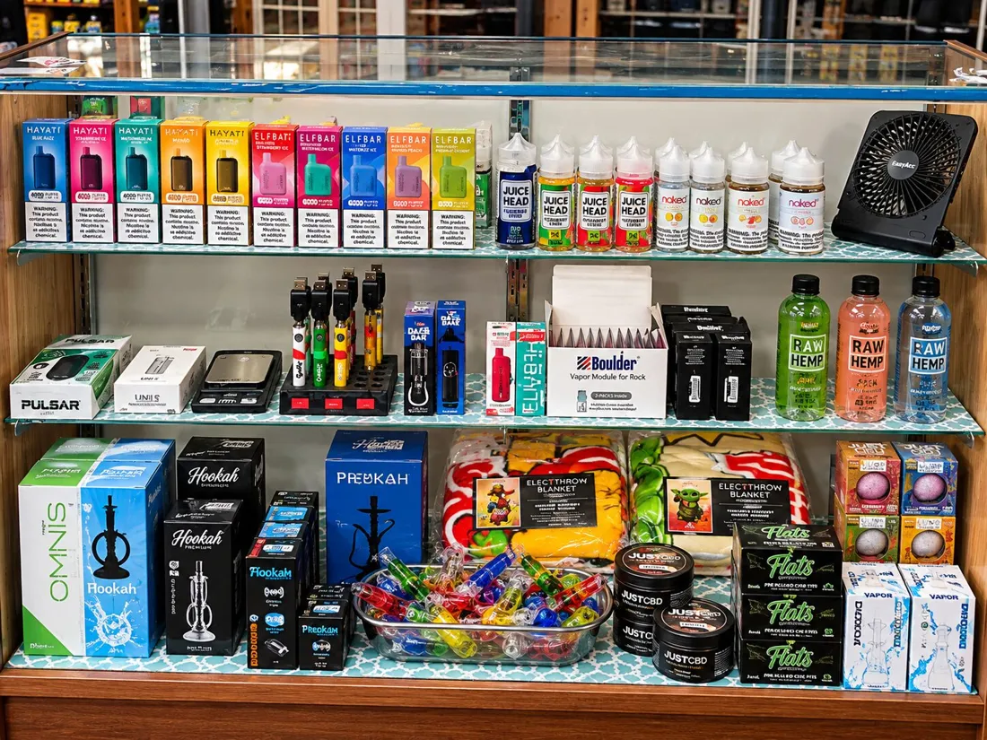 The vape wall